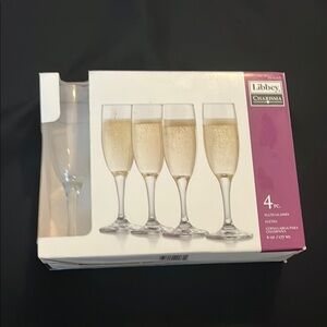 Libbey Charisma Flute Glasses Set